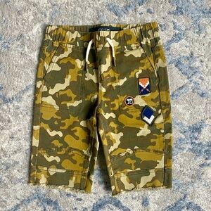👀 NEW Joe's Jeans Green and Brown Camouflage Shorts Boys Size 6